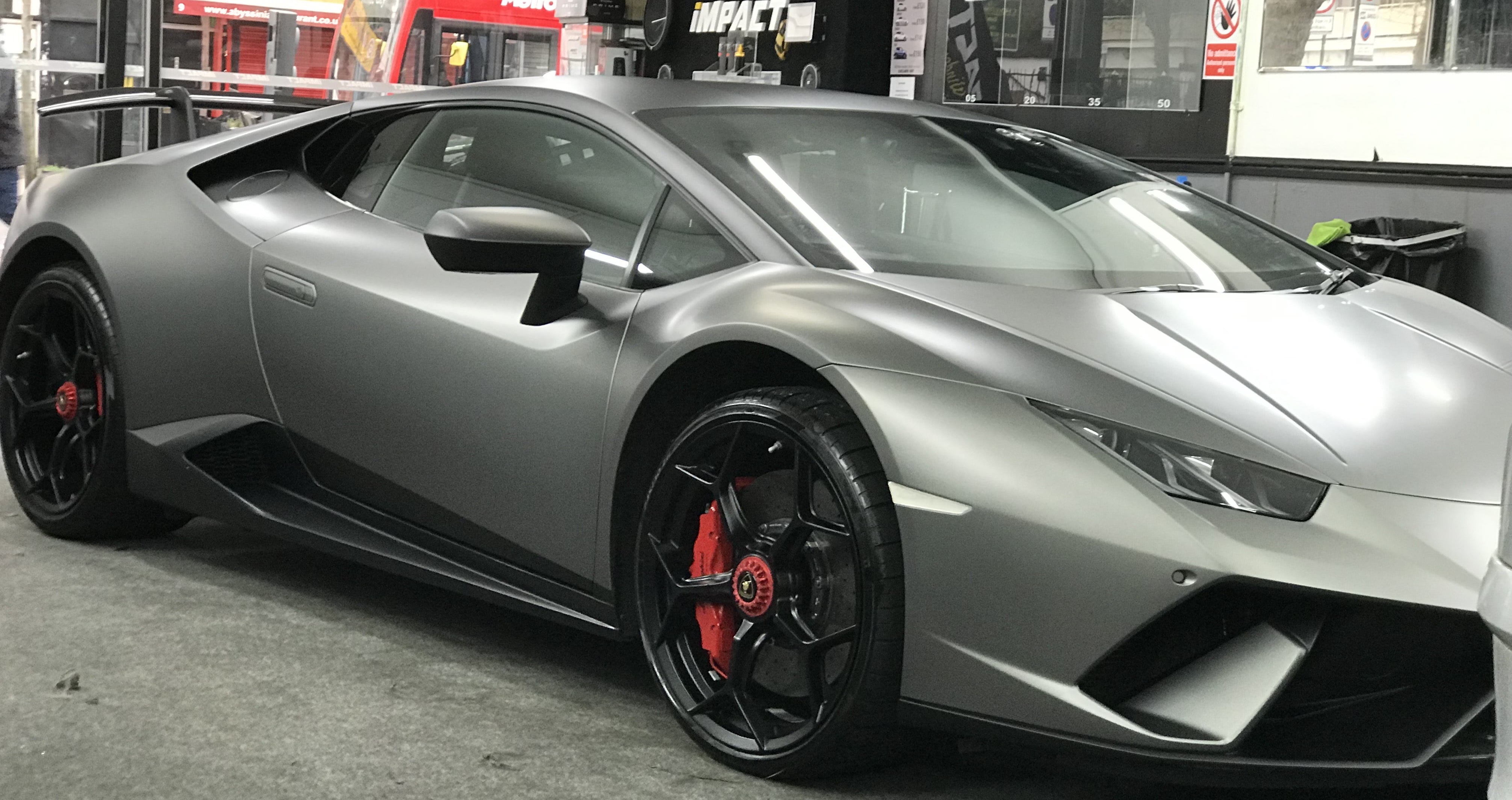 Car Wrapping For Lamborghini in London – Impact Window Tinting
