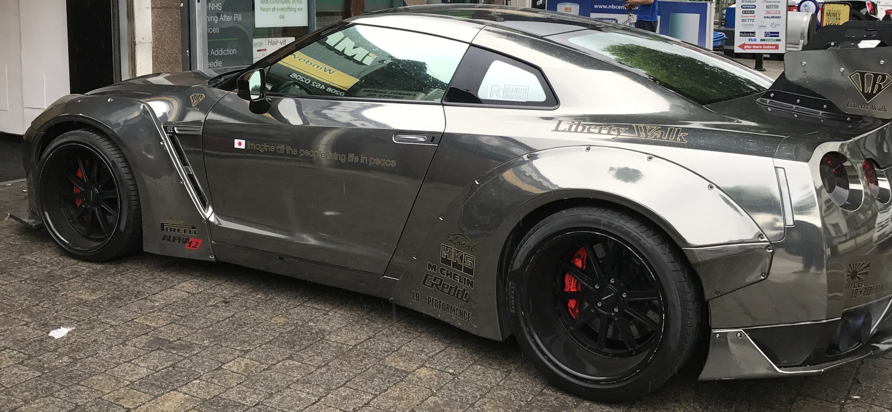 Full Customized Car Wrap Lister Bell car in London – Impact Window Tinting